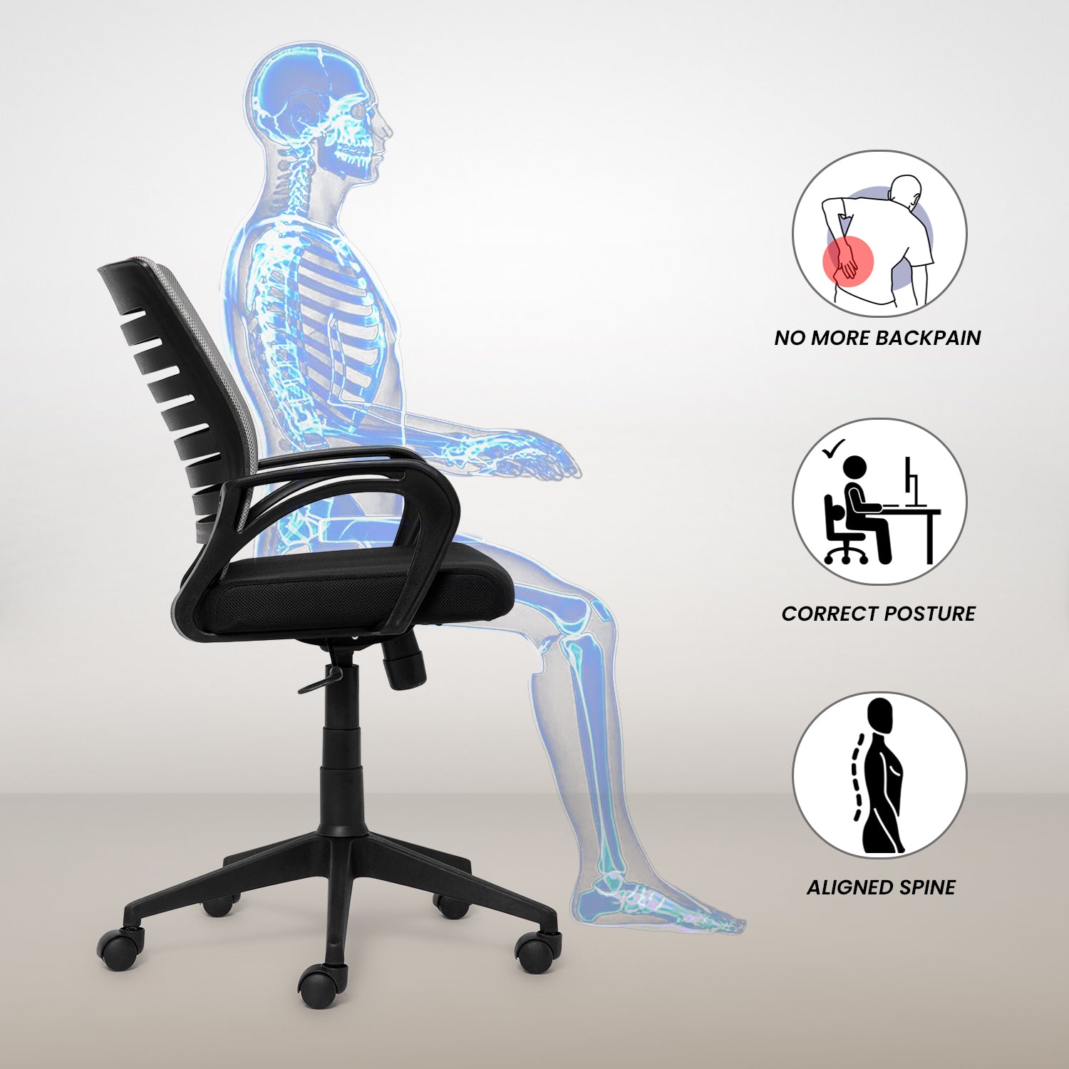 PosturePRO Ergonomics Chair